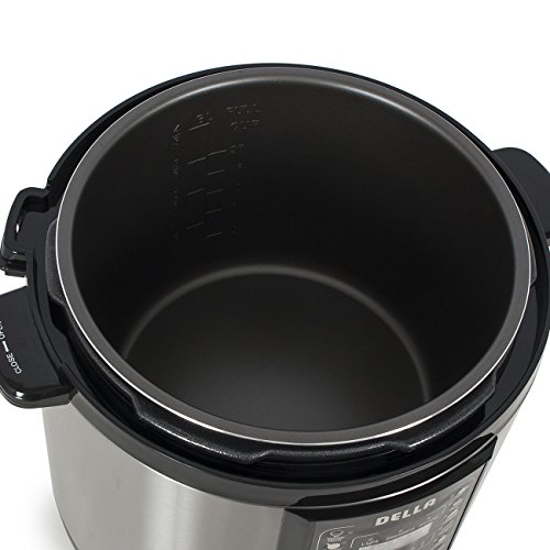 12 Quart 1600 Watt Electric Pressure Cooker Multi-Functional Timer Slow Cook NEW