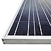 ECO-WORTHY Solar Panel Kit Off Grid RV Solar Kit with 100W Poly Solar Panel and 20A Charge Controller and Cables and Bracket