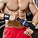 DMoose Wrist Straps for Weightlifting 12 and 18 Inches Thumb Loops with Wrist Support for Workouts Powerlifting Wrist Straps for Weight Lifting Men and Women