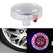 1pcs Solar Power Car/ Bike/ Motorcycle Colorful LED Flash Wheel Tyre Tire Lamp Decorate Light Cap