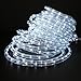 Direct-Lighting 50ft Super Bright Heavy Duty Cool White Rope Lights with 600 LEDs - Expandable to 200 Ft.