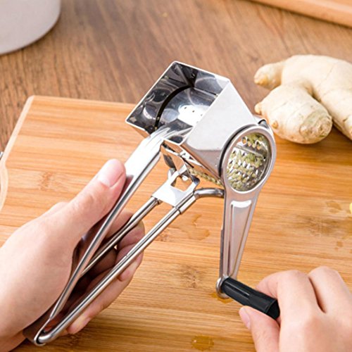 Morrivoe French Fry Cutter Stainless Steel Vegetable Potato Cutter with 2 Interchangeable Blades Potato Chips Maker - Thumbnail 6