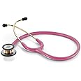 ADC Adscope 608 Convertible Clinician Stethoscope with Tunable AFD Technology, Adult Diaphragm and Adult Bell or Pediatric Diaphragm, 31 inch Length, Iridescent Metallic Raspberry