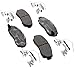 ACDelco Gold 17D1521CH (88875431) Ceramic Front Disc Brake Pad Set