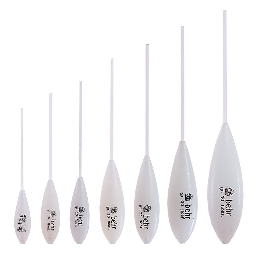 Sbirolino Fishing Floats Set of 7 8 – 40 g Bombarden Trout Floats