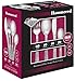 Decor Hammered Effect Design Plastic Silverware, 160 Pieces