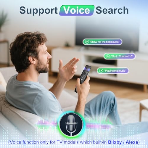 Vocal Remote Control for Samsung-Smart-TV, for All Samsung Voice Televisions Original