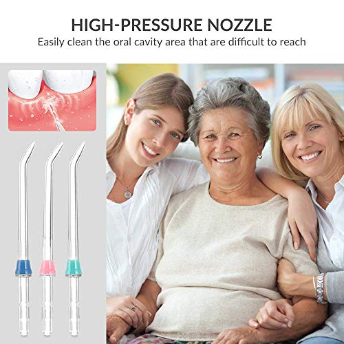 Water Flosser Piks Set Replacement Tips For Most Brand Oral Irrigators (7 pcs)