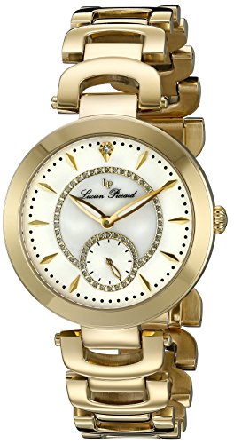 Lucien Piccard Women s LP-10268-YG-22 Casablanca Analog Display Quartz Gold Watch