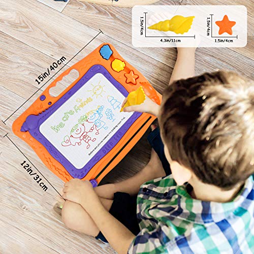 image for Supkiir Magnetic Drawing Board, Colorful Painting Learning Toy for Kid