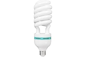 LS LIMO STUDIO LIMOSTUDIO LimoStudio 45W CFL, Compact Fluorescent Light Bulb, 200 Watt Equivalent, 5500K Pure White Balance Daylight for Photography Video Studio, Multi Purpose, AGG868