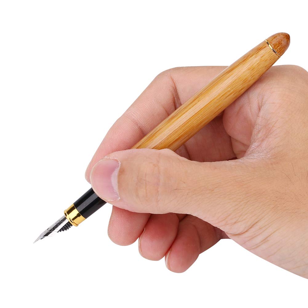 Parallel Calligraphy Fountain Pen, Gothic Fountain Pen Smooth Writing Chisel-pointed Nib Writing Gothic Arabic Italic(2.5mm)