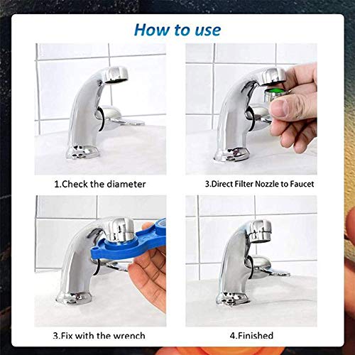 Faucet Bubbler Wrench Tool, Water Outlet Universal Plastic Faucet