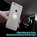 Car Phone Mount, ThirdM Universal Air Vent Magnetic Phone Car Holder Cradle 360 Rotation Cell Phone GPS Holder for iPhone X / 8/8 Plus / 7 Plus / 6S / 6S Plus/Samsung/Galaxy/LG/HTC (Black)