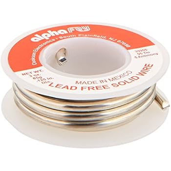 Alpha Fry AM33955 Cookson Elect 95/5 Lead-Free Solid Wire Solder