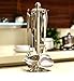 TBWHL Metal Soup Ladle 304 Stainless Steel Gravy Sauce Ladle with Long Handle for Kitchen 13.4