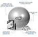 Live Infinitely Exercise Ball (55cm-95cm) Extra Thick Professional Grade Balance & Stability Ball- Anti Burst Tested Supports 2200lbs- Includes Hand Pump & Workout Guide Access