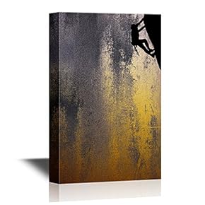 Extreme Sport Canvas Wall Art - Man Climbing The Mountain - Gallery Wrap Modern Home Art | Ready to Hang - 12x18 inches