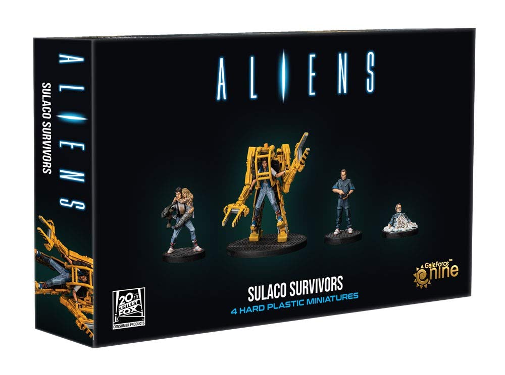 Gale Force Nine | Aliens: Another Glorious Day in the Corps: Sulaco Survivors | Board Game | 1-6 Players | Ages 14+ | 60 to 120 Minute Playing Time