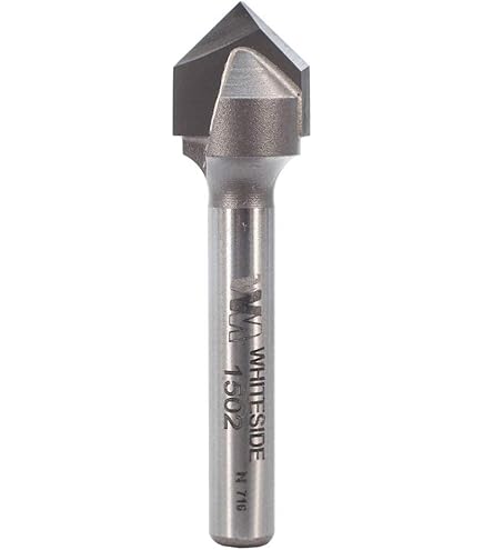 中村ページ Whiteside Router Bits 1541 V-Groove 60-Degree 1/4-Inch
