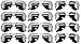 12 Pairs Classic Aviator Sunglasses Metal Gold Silver Black Colored Mirror Lens OWL