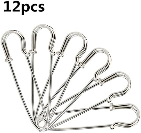 Baby Infant Cloth Nappy Pins Safety Pins Safety Locking Pins Sewing Accessories for DIY Crafting, Clothing, First Aid by TheBigThumb