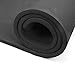 PROMIC Pilates Mat 1/2 inch - Anti Tear Exercise mat - Non Slip Yoga Mat - Non Toxic Pilates Mat Extra Thick - High Density Exercise Yoga Mat with Yoga Mat Straps for Carrying, Long 72 inch，Black