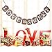 Wedding Banner, Permande LOVE IS SWEET Vintage Wedding Bunting Photo Booth Bride & Groom Party Decor Props Signs Garland Bridal Shower Wedding Decoration