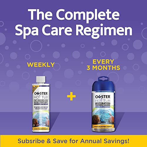 Bio Ouster 3in1 Weekly Hot Tub Cleaner, Conditioner, Clarifier Hot