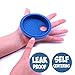 Wide-Mouth Mason Jar Silicone Lids and Corks (2 Lids & 2 Corks) | Leak-Proof, Reversible Lid + Silicone Cork Bottle Stopper | Wide Spout for Smoothies and Protein Shakes (Purple)