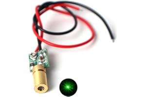 Green line Laser Module Industrial Laser Module Adjustable Focus (6mm-point-1pack)