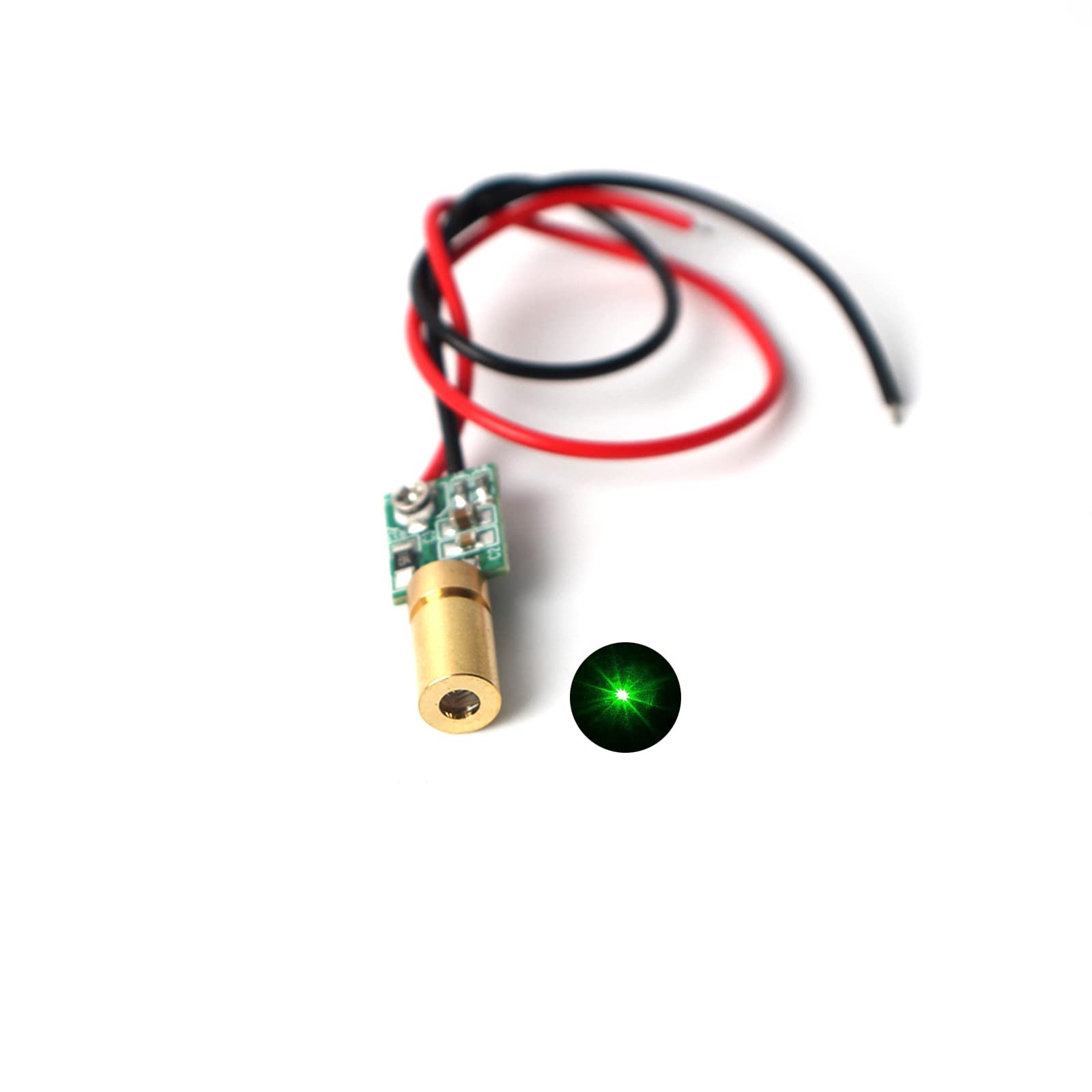 Green line Laser Module Industrial Laser Module Adjustable Focus (point-1pack)