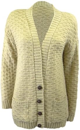 ladies oatmeal cardigan