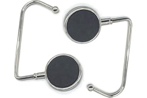 JANEMO 2Pcs Christmas Stocking Holder for Mantle,Silver Mantle Stocking Hangers Use for Hanging Christmas Decoration