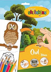 Shrinkles Shrinkles-WZ080 wz080 Animales del Bosque búho Slim Pack ...