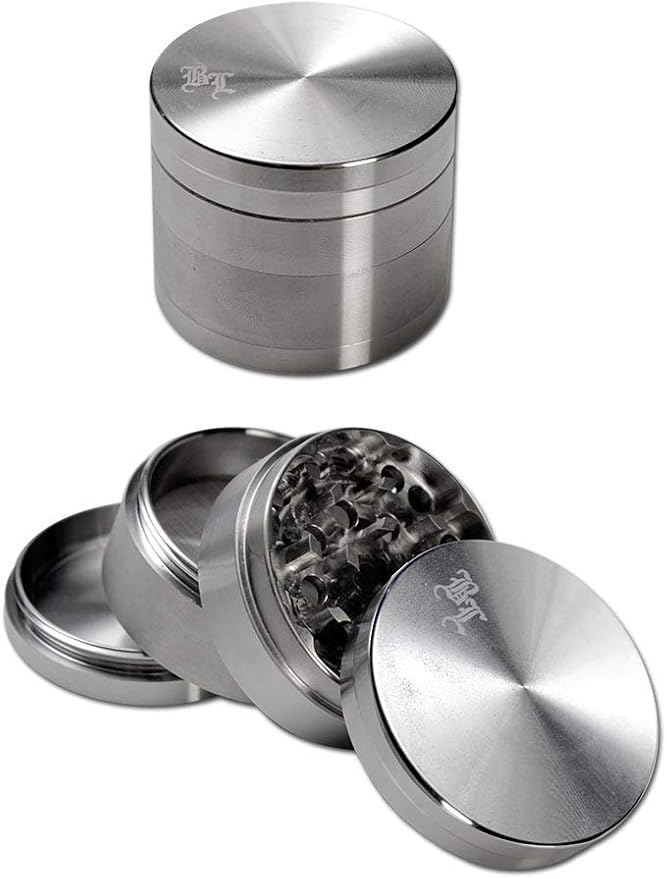 Black leaf EdelstahlGrinder (Black Leaf EdelstahlGrinder 4teilig Ø 49mm) Amazon.de Küche