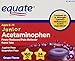 Equate, Junior Pain Reliever, Grape Flavor, Ages 6-11, 24 Meltaways Tablets, Acetaminophen 160 mg