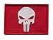 Velcro Red White Holiday Edition Punisher Flag  Tactical Operator Morale Patch