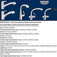 Grohe Pull Out Spray Replacement Hose Parts 46092000 59 Inch