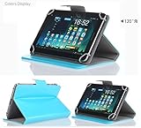 IVSO HP 8 G2-1411 8-inch Ultra-Thin Slim-Book Stand Cover with Stand Function-Will ony fit HP 8 G2-1411 Tablet (Blue)