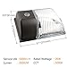 OOOLED LED Wall Pack Dusk to Dawn (PHOTOCELL Included) 26W 3000lm 120-277V 5000K Daylight 150-250W MH/HPS Replacement Outdoor/Entrance Security Light 5000K 2 Pack