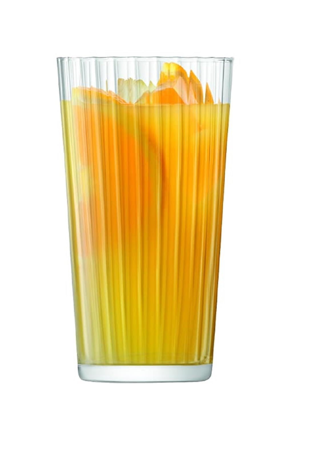 LSA International Gio Line Juice Glass (large) 320 ml Clear | Set of 4 | Dishwasher Safe | GI24
