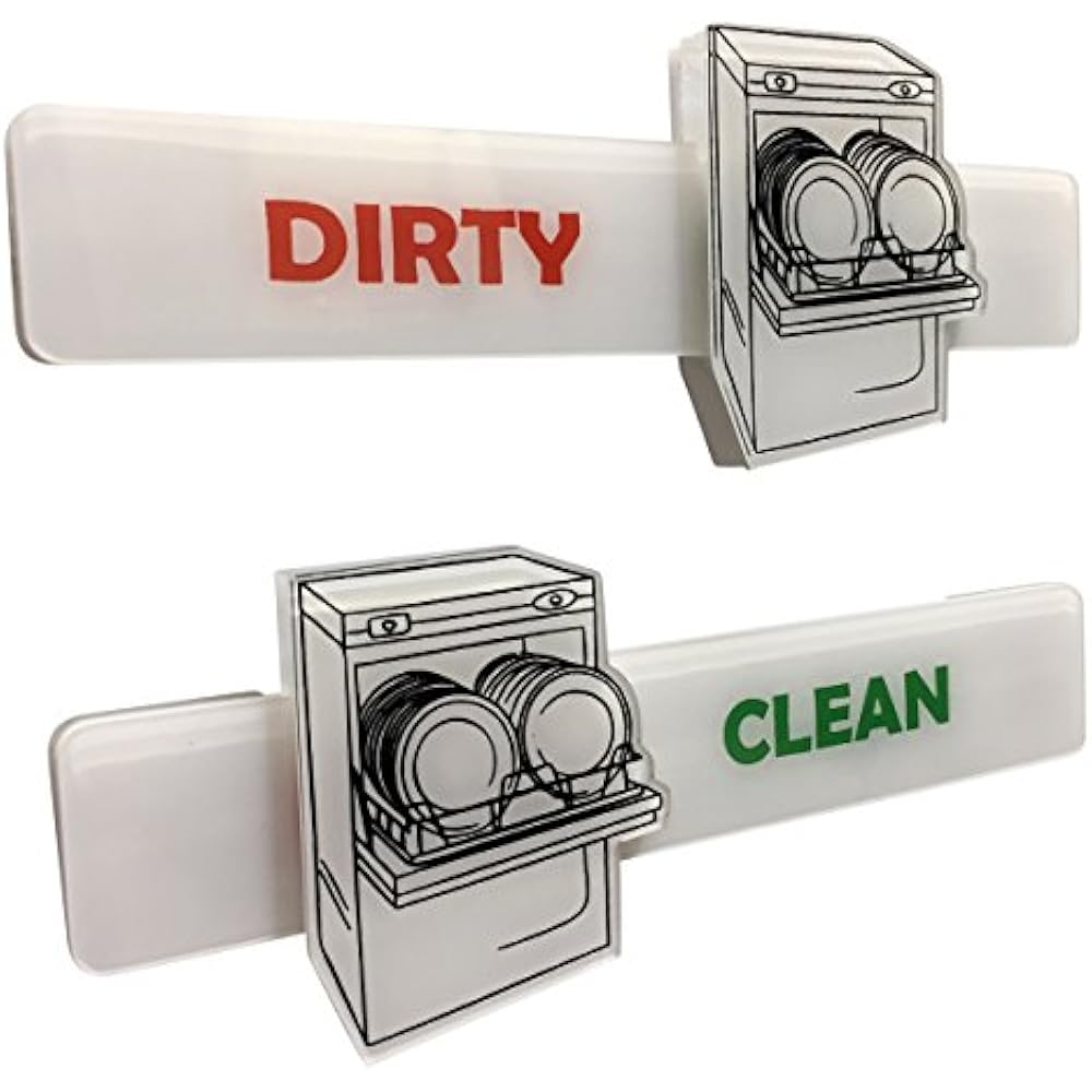 Clean Dirty Dishwasher Sign By Vermont Home " Garden Our