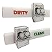 Clean Dirty Dishwasher Magnet Sign by Vermont Home & Garden - Our Sliding Clean Dishes Magnet is perfect for Busy Families, Office Kitchens, Vacation Homes & those with Roommates