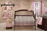 Little Bedding Dreamland Teddy Girl Crib Bedding Set, Baby & Kids Zone