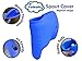 Baby Bath Spout Cover Indigo Blue | Child Bathroom Safety Faucet Cover 4 mom's | Infant and Toddlers Elephant Shape Bathtub Cover Bath Toys for Kids | Silicone Mildew Free