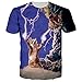 RAISEVERN Unisex 3d Thunder Cat Printed Graphic T-shirts Tees, Medium, Thundercat2