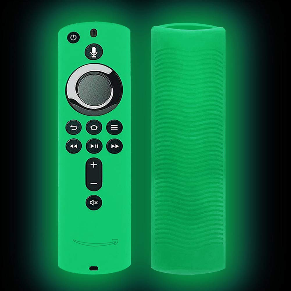 HilMe Remote Cover for Fire TV Stick 4K, Silicone Remote Control Cover Anti Slip Lightweight ShockProof Remote case for Fire TV(3rd Gen)