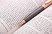 Fine Black Ballpoint Pen In A Gift Case | Copper Stainless Steel Body, Smooth& Even Ink Flow,Ergonomic Grip | Roller Pen For Business,Writing,Office,Guest Books,Journaling,Travel