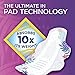 Always Radiant Teen Pads, 14 Count, Unscented, Get Real Regular